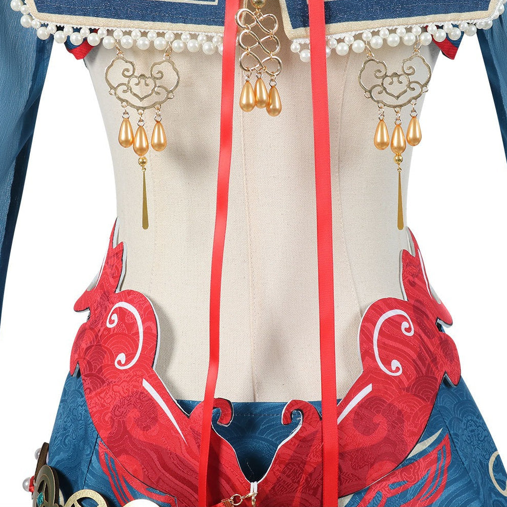 Naraka: Bladepoint Zombie Girl Tessa Ink Travel Cosplay Costumes