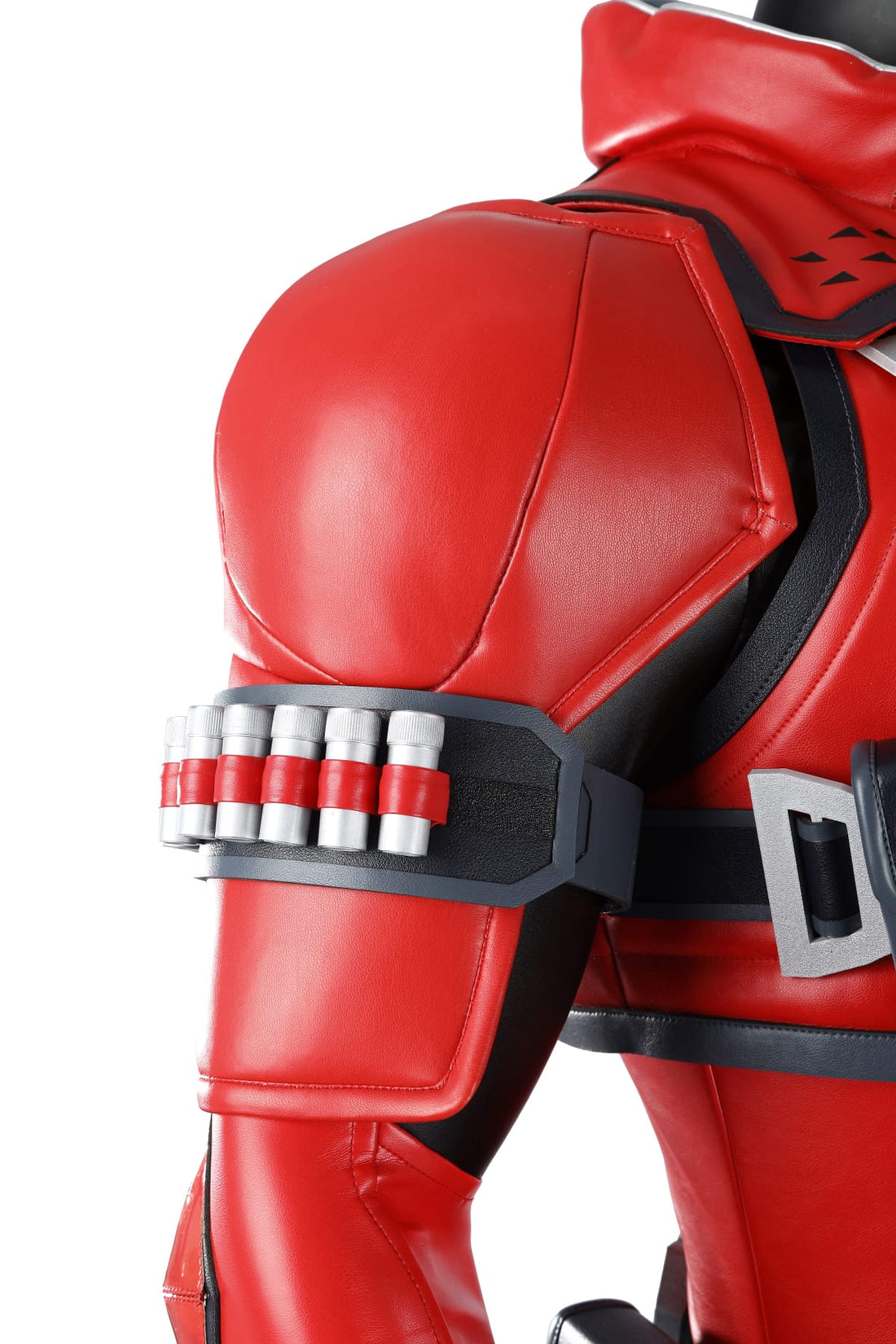 Marvel Rivals Deadpool Ver 2 Red Suit Top Level Cosplay CostumesThemed Carnival Party Outfit