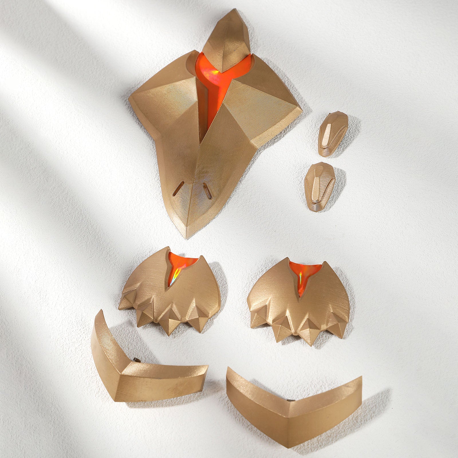 Overwatch Anran Orange Outfit Top Level Fullset Cosplay CostumesThemed Carnival Party Outfit