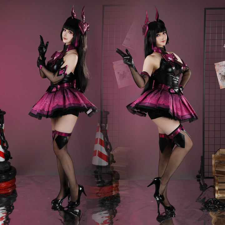 Overwatch 2 Magical Girl DVA Full Set Top Cosplay CostumesThemed Carnival Party Outfit