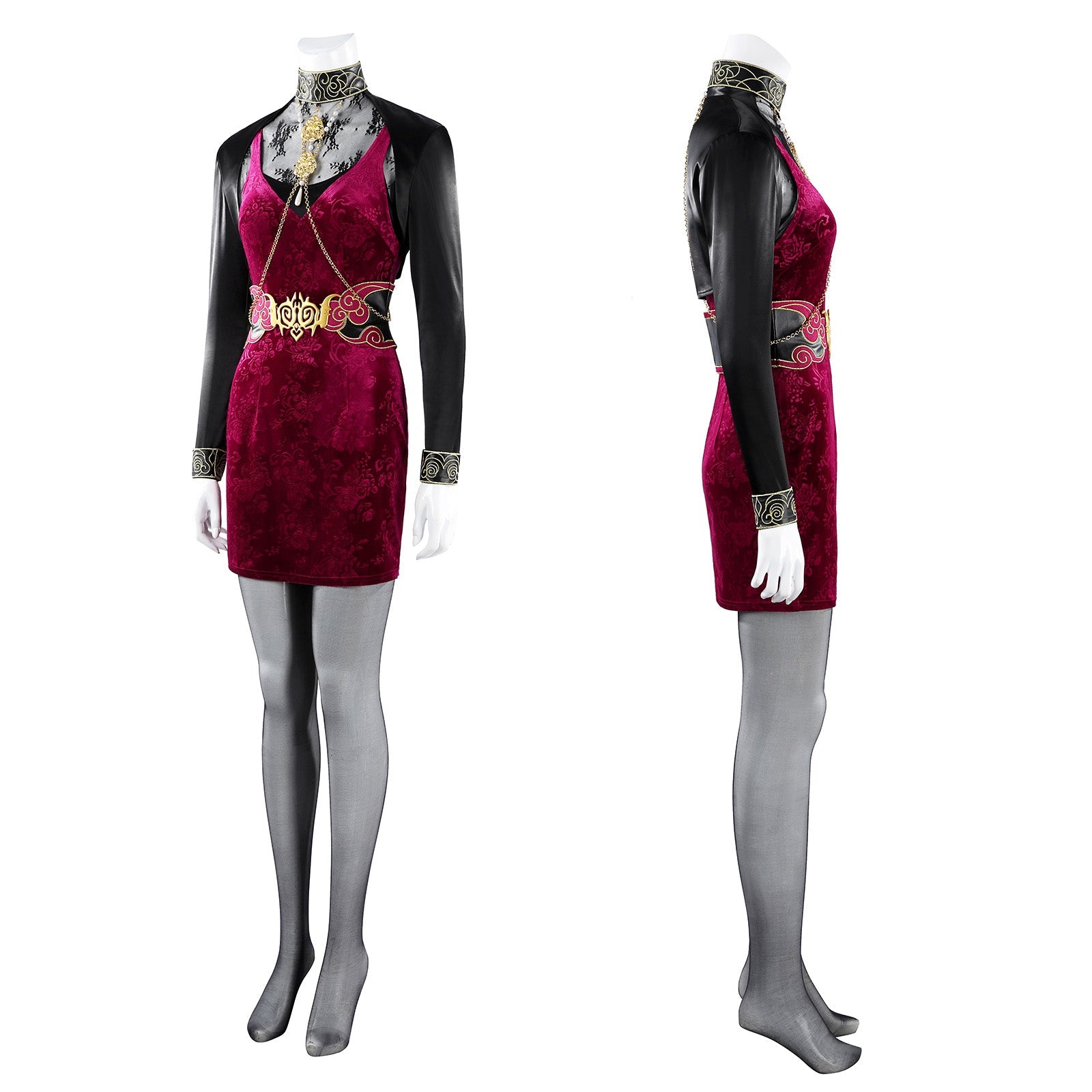 Resident Evil Requiem 30th Ada Wong Full Set Cosplay CostumesThemed Carnival Party Outfit