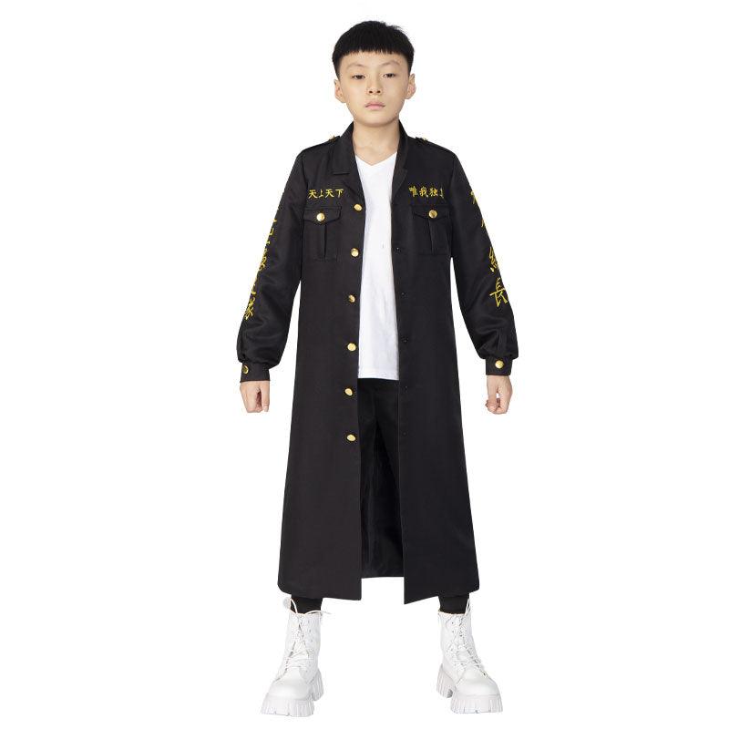 Anime Tokyo Revengers President Manjiro Sano Mikey Embroidery Adult & Child Cosplay Costumes