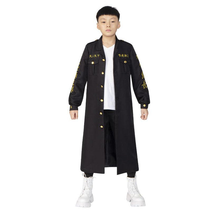 Anime Tokyo Revengers President Manjiro Sano Mikey Embroidery Adult & Child Cosplay Costumes