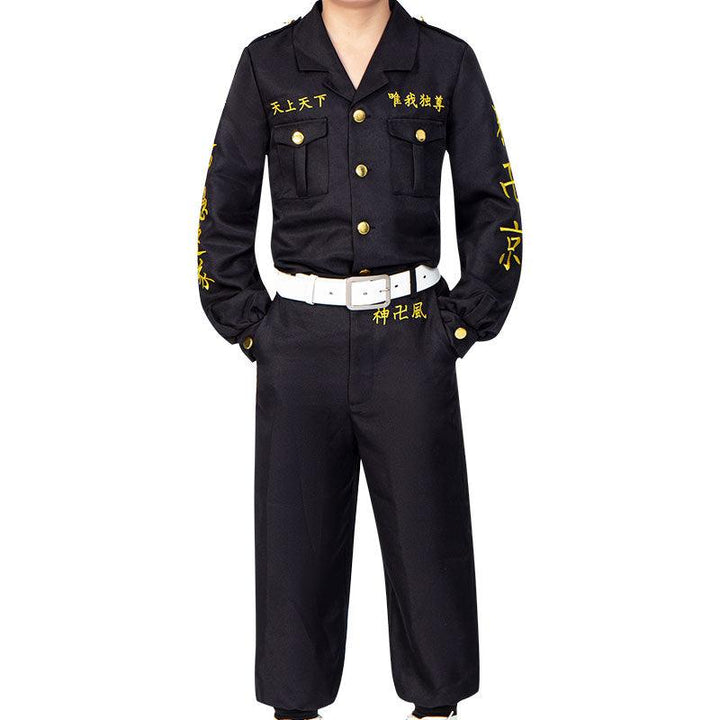 Anime Tokyo Revengers Keisuke Baji Embroidery Adult & Child Cosplay Costumes
