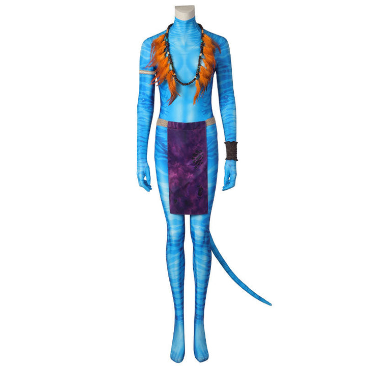 Movie Avatar 2 The Way of Water Neytiri Cosplay Costume