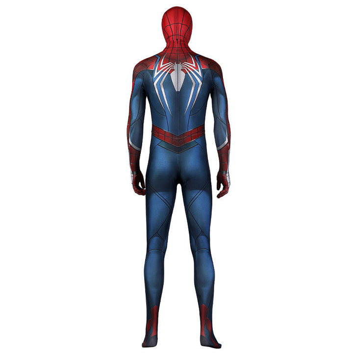 Spider-Man PS5 2 Peter Parker Spiderman Jumpsuit Cosplay Costumes with Headgear