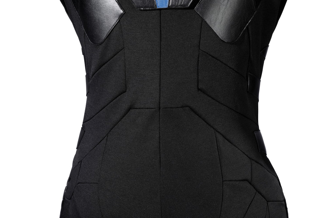 Titans Season 1 Nightwing Dick Grayson Battle Suit Male Cosplay CostumesThemed Carnival Party Outfit