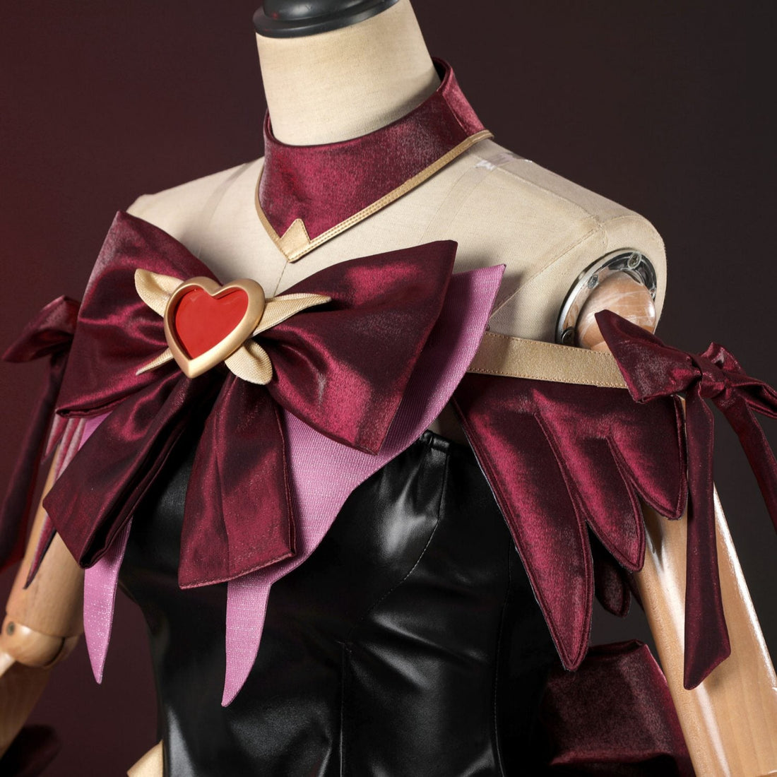 Overwatch 2 Magical Girl Juno Red Black Full Set Cosplay CostumesThemed Carnival Party Outfit