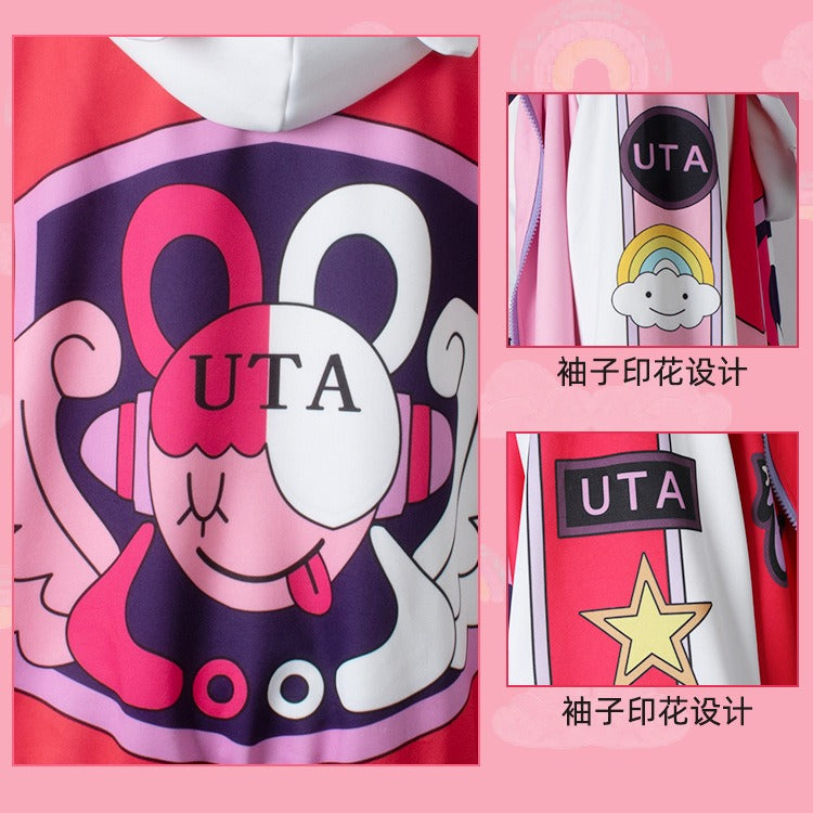 Anime Navigation UTA Theatrical Version Jacket One Piece Cosplay Costumes
