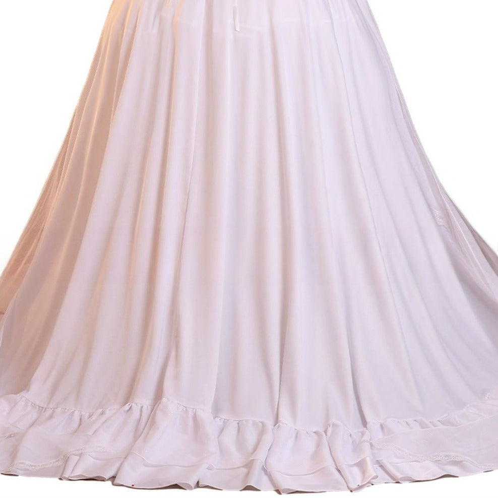 Azur Lane Janus White Rabbit's Promise Wedding Dress Cosplay Costumes