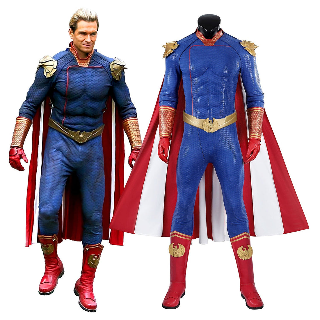 The Boys Season 3 The Homelander Male Top Pro Cosplay CostumesThemed Carnival Party Outfit