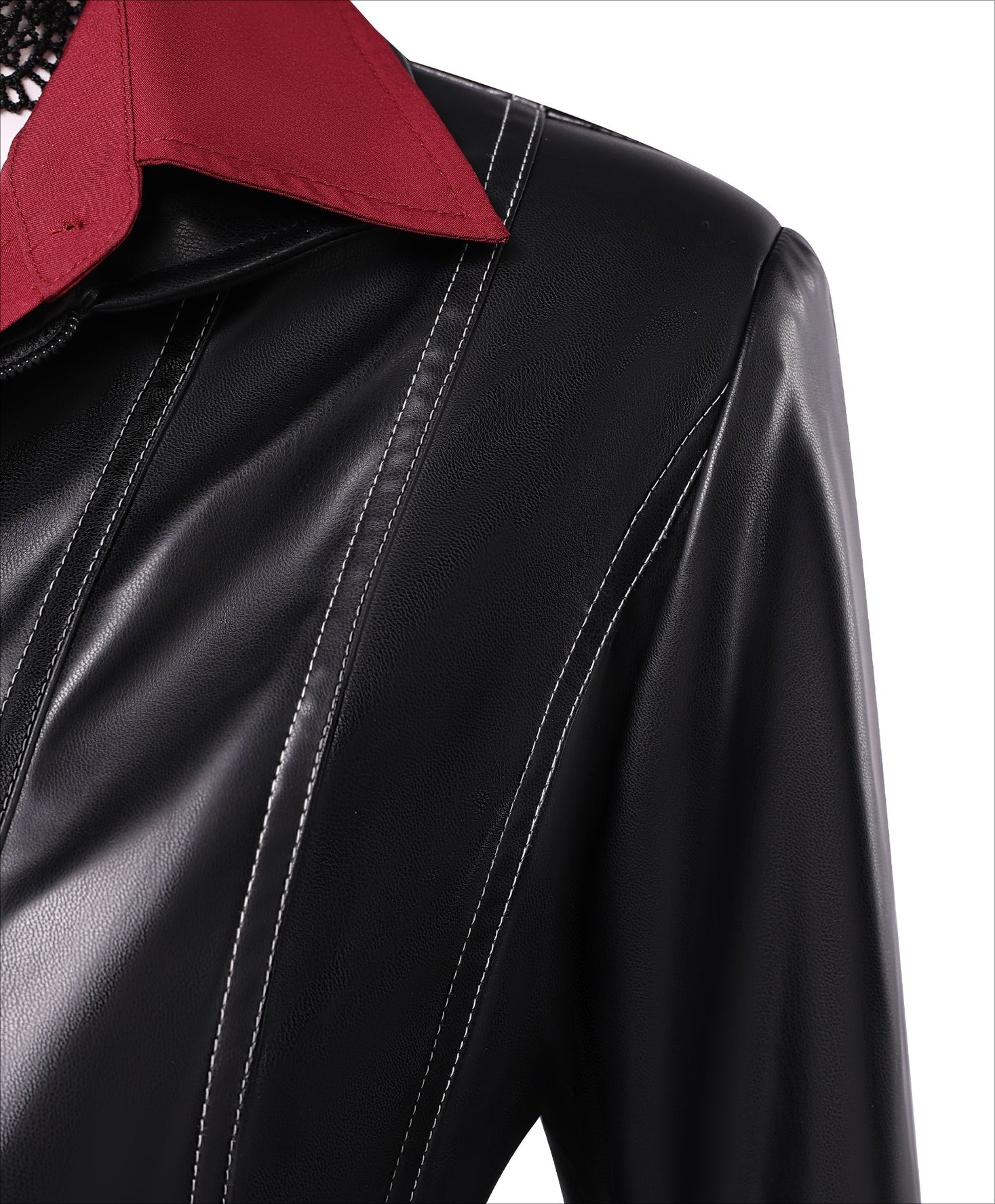 Resident Evil Ada Wong Black Leather Suit Cosplay Costumes Halloween Themed Carnival Outfit