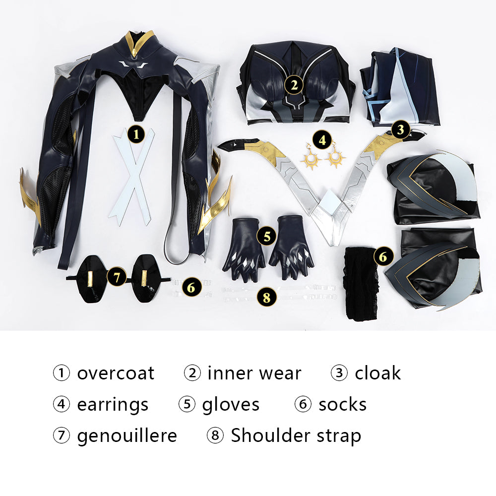 Marvel Rivals Storm Ororo Munroe Full Set Top Cosplay CostumesThemed Carnival Party Outfit