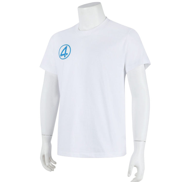 Marvel Rivals Fantastic Four First Steps White T-shirt Cosplay CostumesThemed Carnival Party Outfit