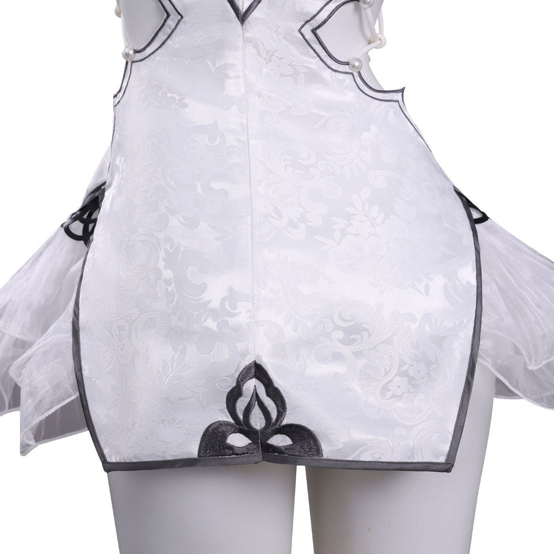 Naraka: Bladepoint Ziping Yin White Cheongsam Cosplay Costumes