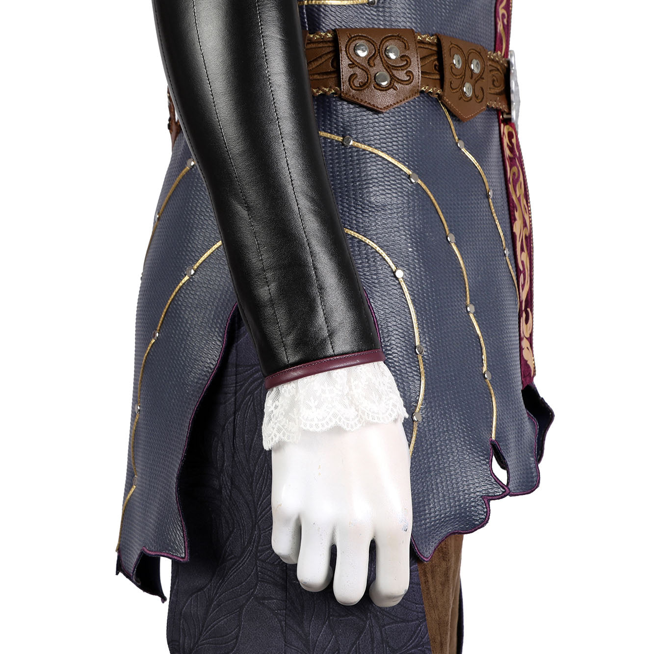 Baldur's Gate 3 Astarion Male Fullset Cosplay CostumesThemed Carnival Party Outfit