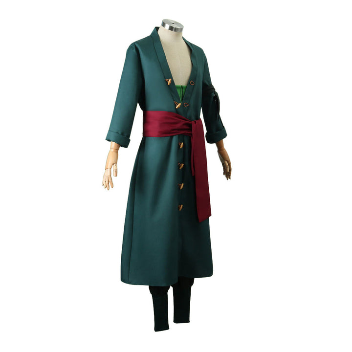 Anime Navigation Wano Country Roronoa Zoro Kimono One Piece Cosplay Costumes