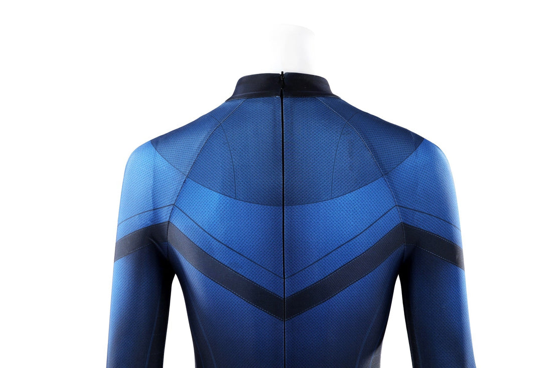 Fantastic Four Invisible Woman Cosplay Costumes Women's Jumpsuit for Halloween Themed Carnival PartyThemed Carnival Party Outfit