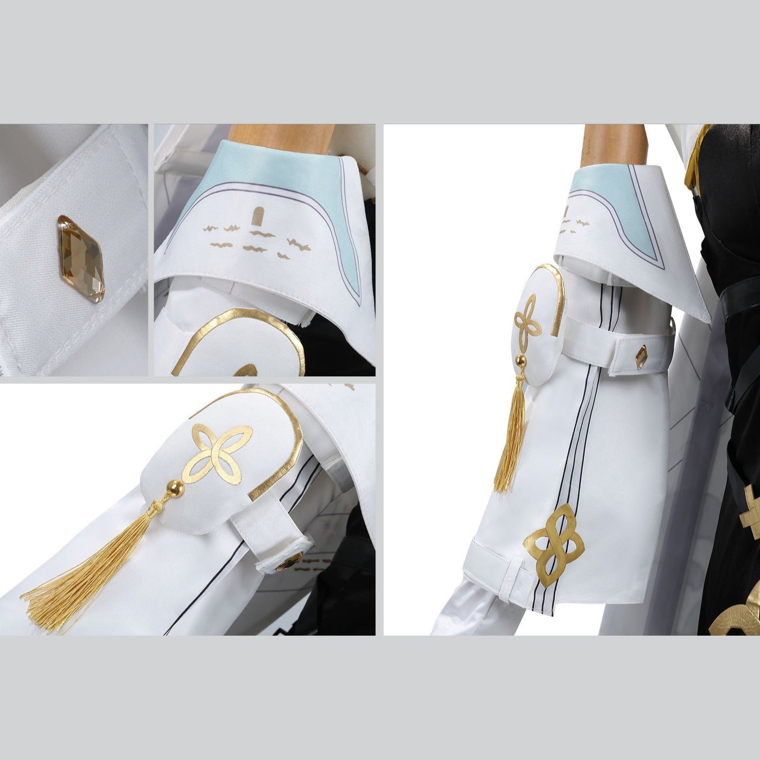Game Wuthering Waves Rover Baizhi Cheongsam Cosplay Costumes