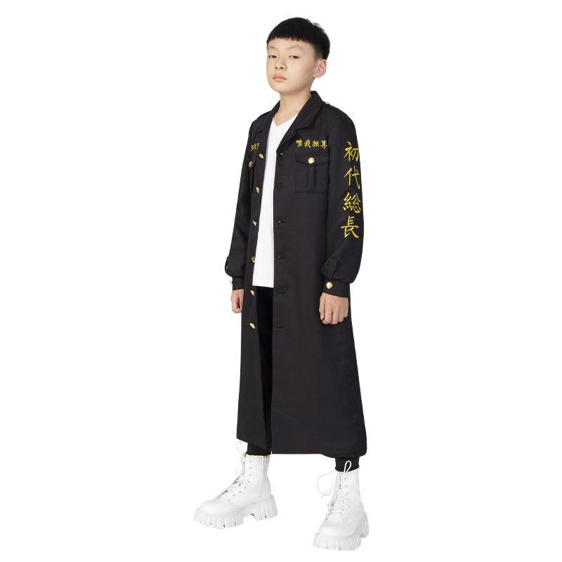 Anime Tokyo Revengers President Manjiro Sano Mikey Embroidery Adult & Child Cosplay Costumes