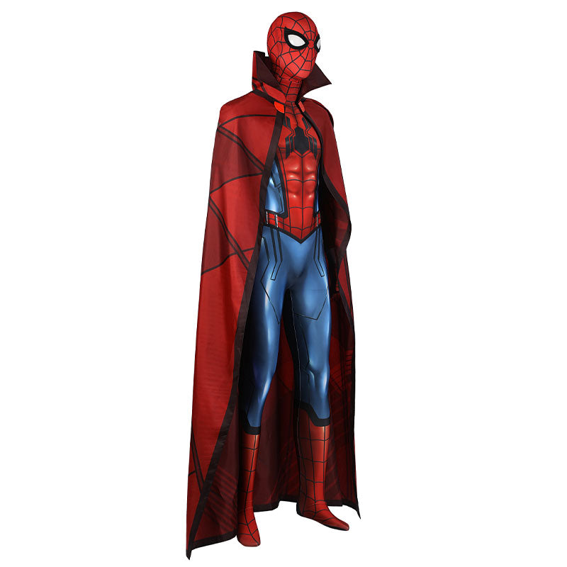 What If - Zombie Hunter Spider-man Peter Parker Spiderman Jumpsuit Fullset Cosplay Costumes