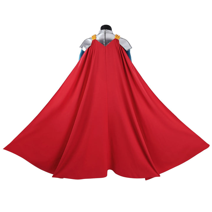 Comics Superboy Prime Jumpsuit Cloak Top Superman Cosplay Costumes