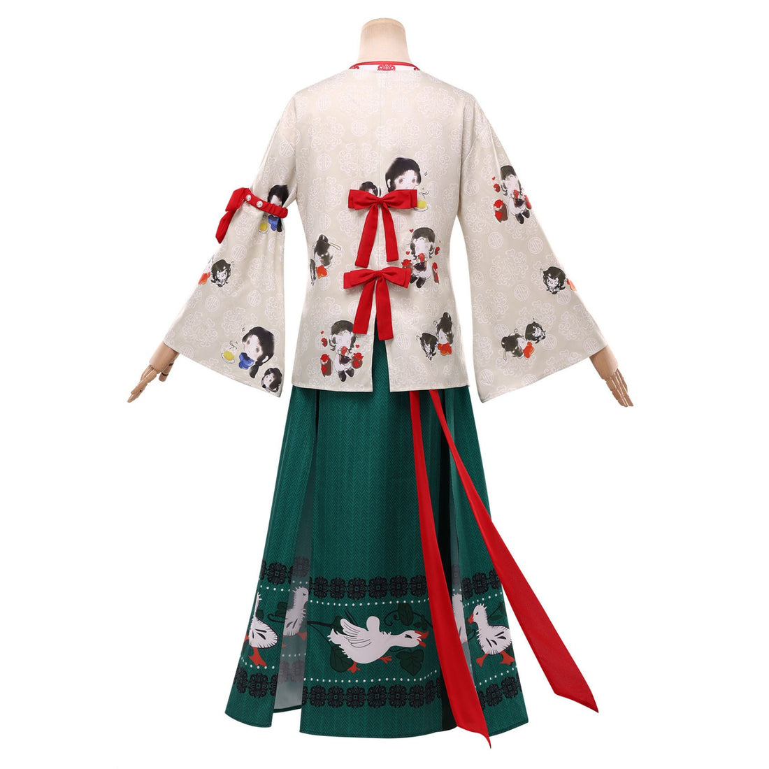 Game Where Winds Meet Wanderer's Garment Cosplay Costumes Women's Traditional Themed Outfit
