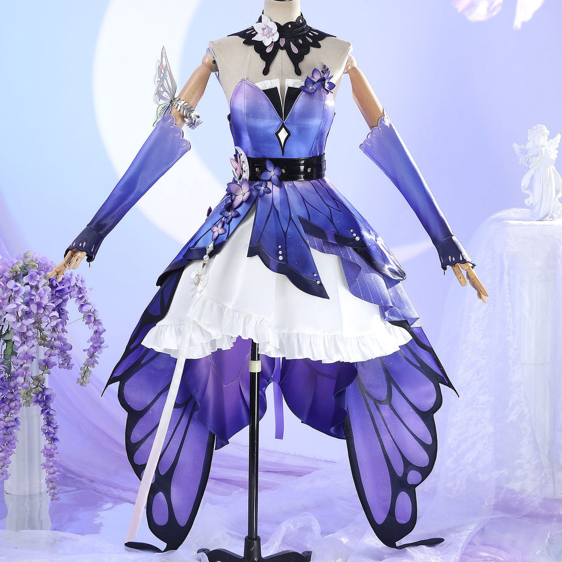 Honkai: Star Rail Castorice Skin Butterfly Suit Cosplay Costumes