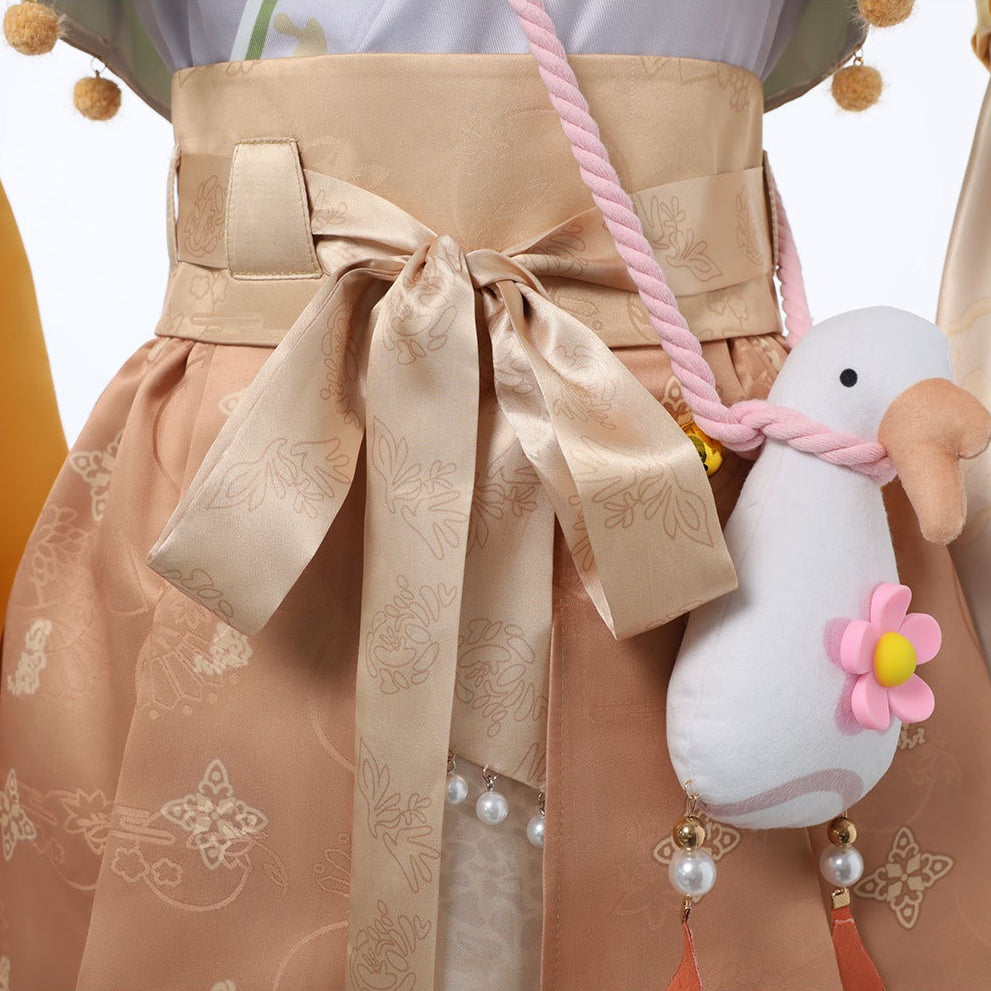 Where Winds Meet Qinghe Strong Heroine Outfit Cosplay Costumes Women's Traditional Themed Outfit