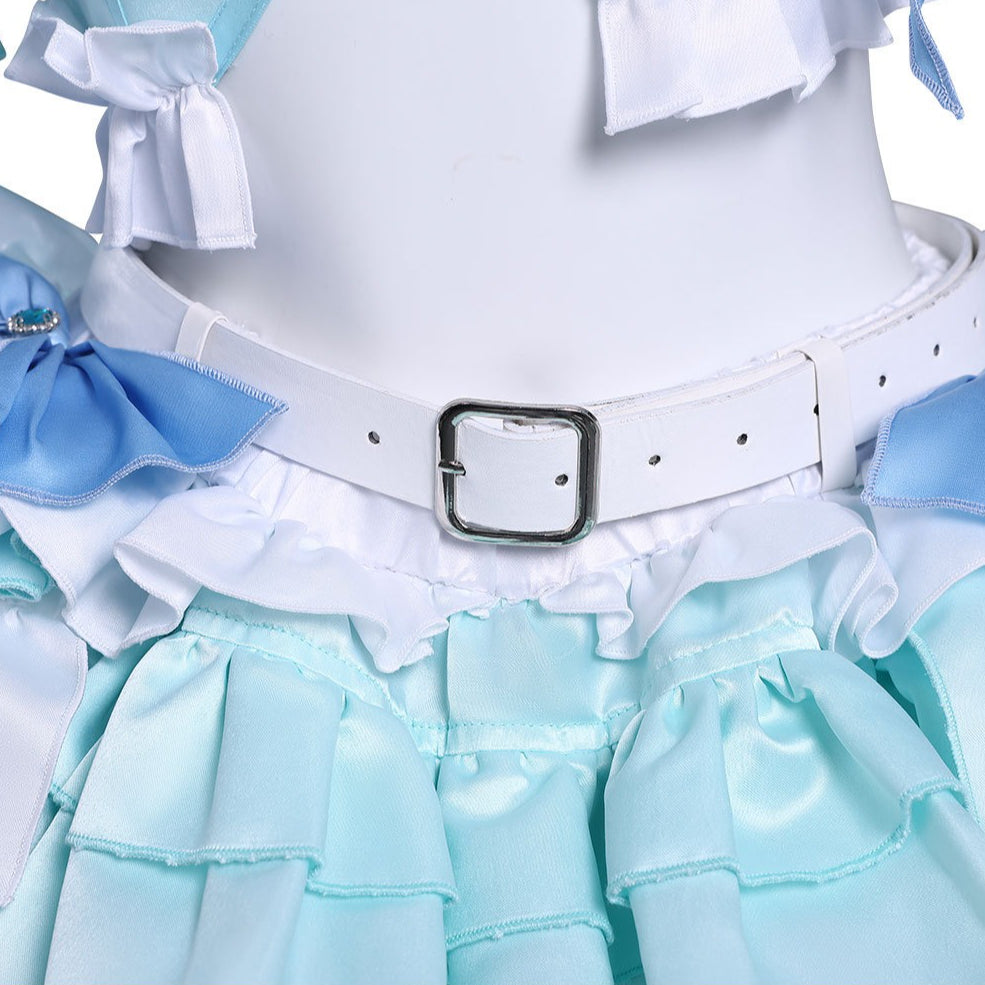 Puella Magi Madoka Magica Miki Sayaka Stage Outfit Cosplay Costumes
