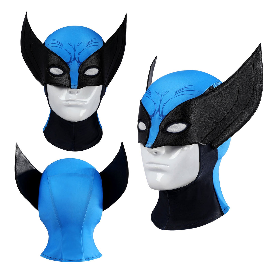 Fantastic Four Wolverine Cosplay Costumes Halloween Blue Jumpsuit for Themed Party OutfitThemed Carnival Party Outfit