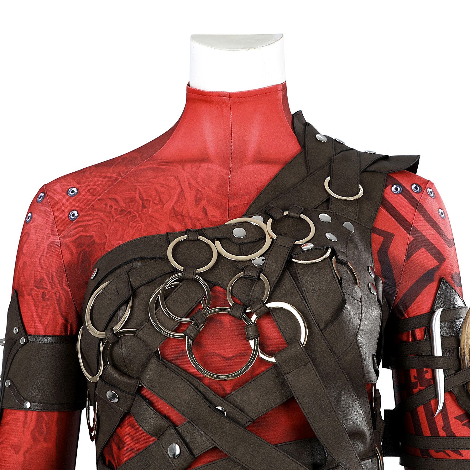 Baldur's Gate 3 Karlach Top Level Full Set Female Cosplay CostumesThemed Carnival Party Outfit