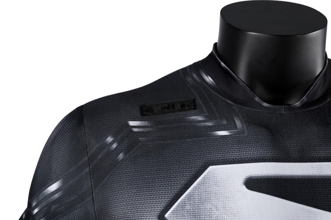 Superman Legacy Clark Kent Black Jumpsuit Cosplay Costumes