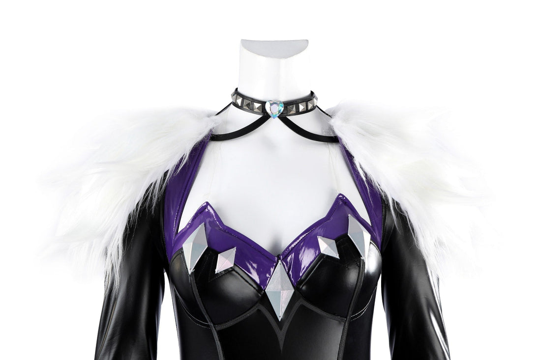 Marvel Rivals Black Cat Felicia Hardy Halloween Outfit Cosplay CostumesThemed Carnival Party Outfit