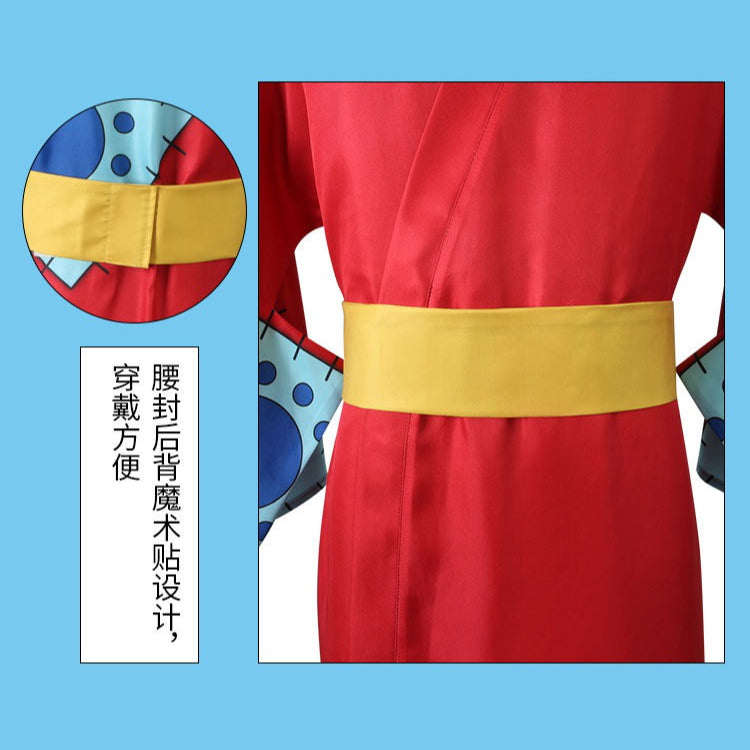 Anime Navigation Wano Country Monkey D. Luffy Kimono One Piece Cosplay Costumes