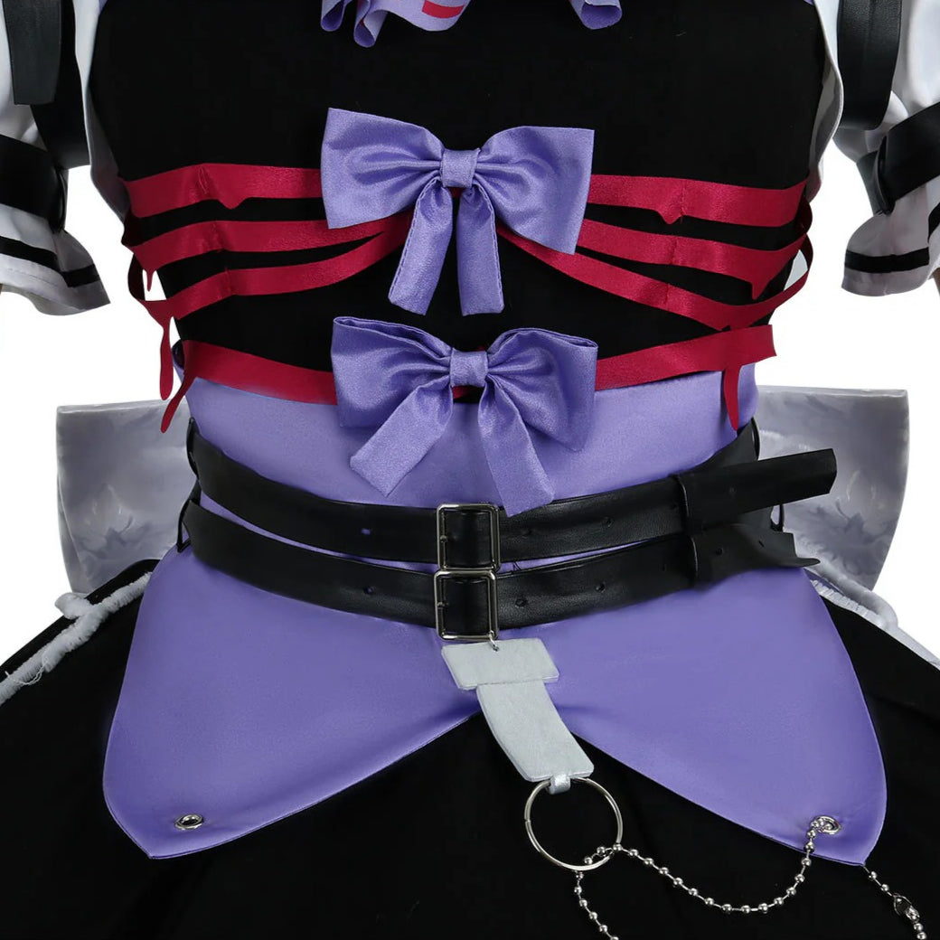 Identity V Gardener Emma Woods Halloween Purple Cosplay Costumes