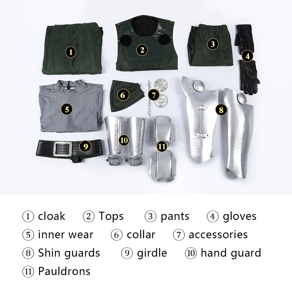 Avengers 5 Doomsday Doctor Doom Cosplay Costumes Halloween Theme Party OutfitsThemed Carnival Party Outfit