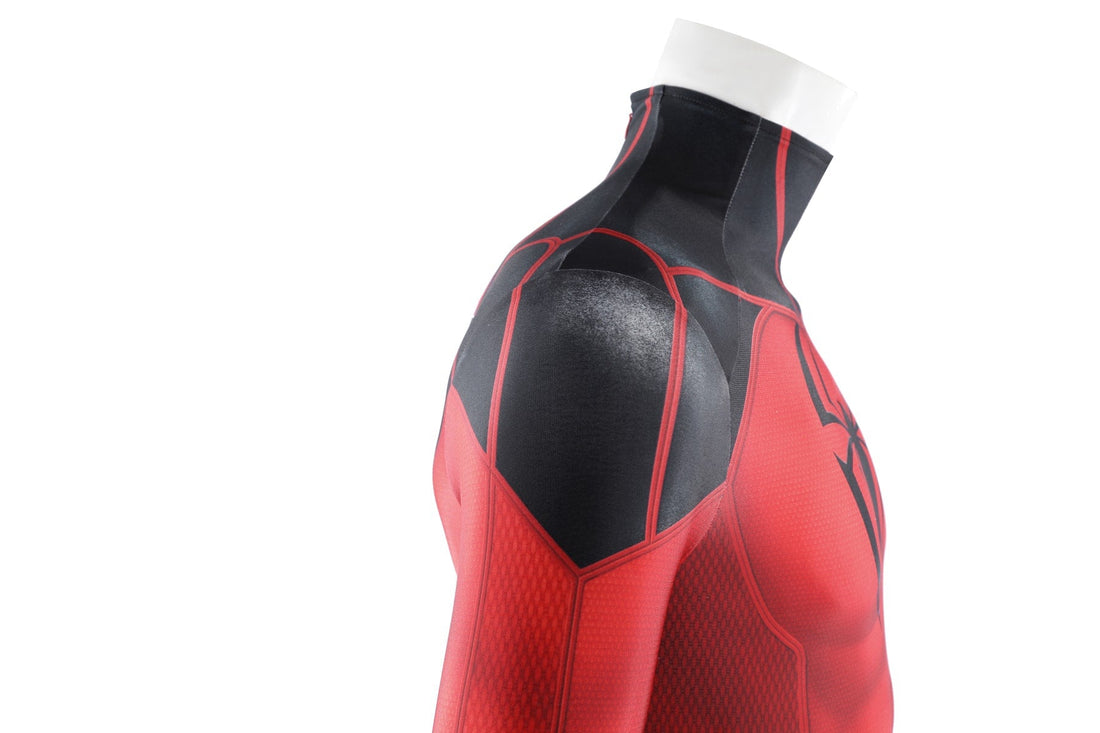 Spider-Man Scarlet Spider Cosplay Costumes Halloween Red Jumpsuit for Themed Party OutfitThemed Carnival Party Outfit