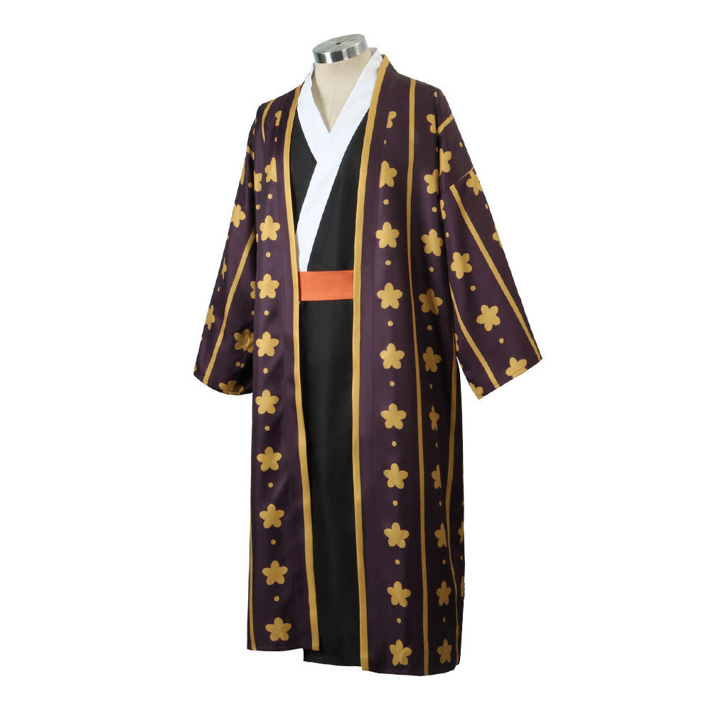 Anime Navigation Trafalgar D. Water Law Kimono One Piece Cosplay Costumes