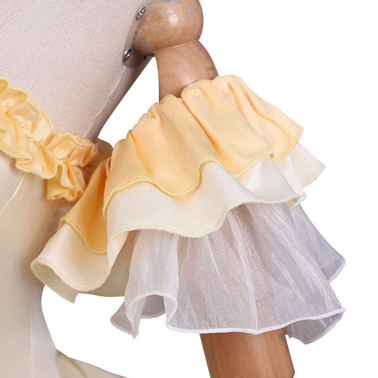 Puella Magi Madoka Magica Tomoe Mami Stage Outfit Cosplay Costumes
