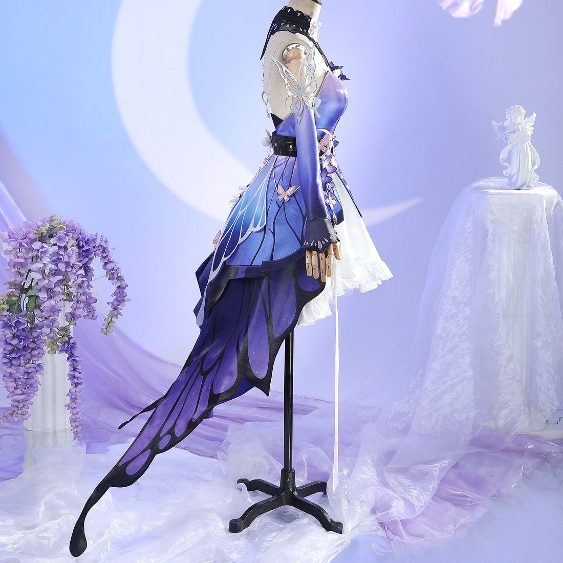 Honkai: Star Rail Castorice Skin Butterfly Suit Cosplay Costumes