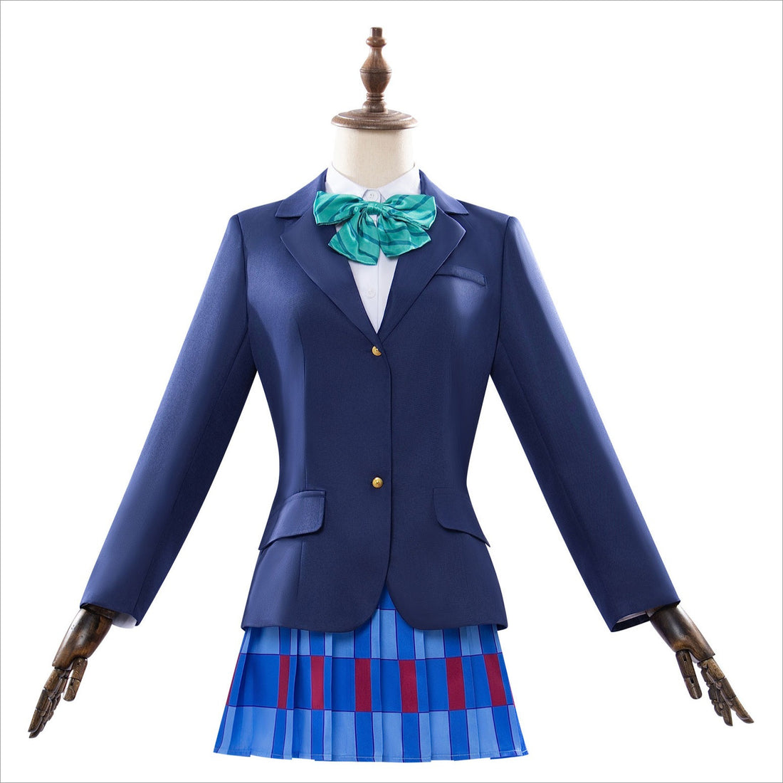 Minami Kotori Yazawa Nico JK School Uniform Coat Skirt Cosplay Costumes
