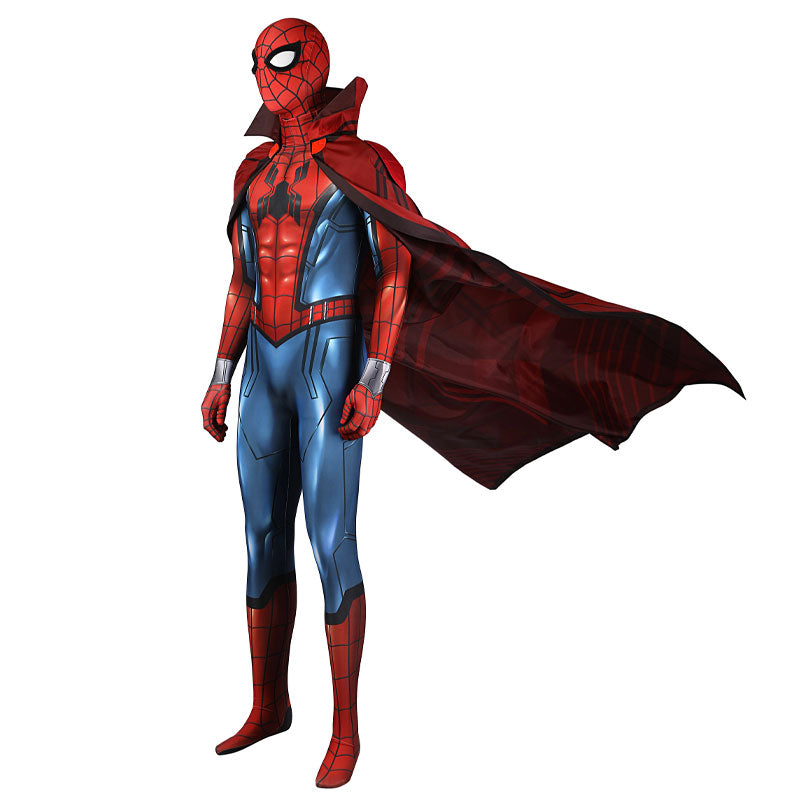 What If - Zombie Hunter Spider-man Peter Parker Spiderman Jumpsuit Fullset Cosplay Costumes