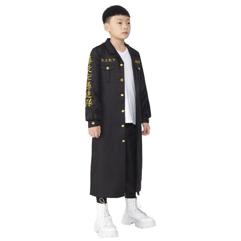 Anime Tokyo Revengers President Manjiro Sano Mikey Embroidery Adult & Child Cosplay Costumes