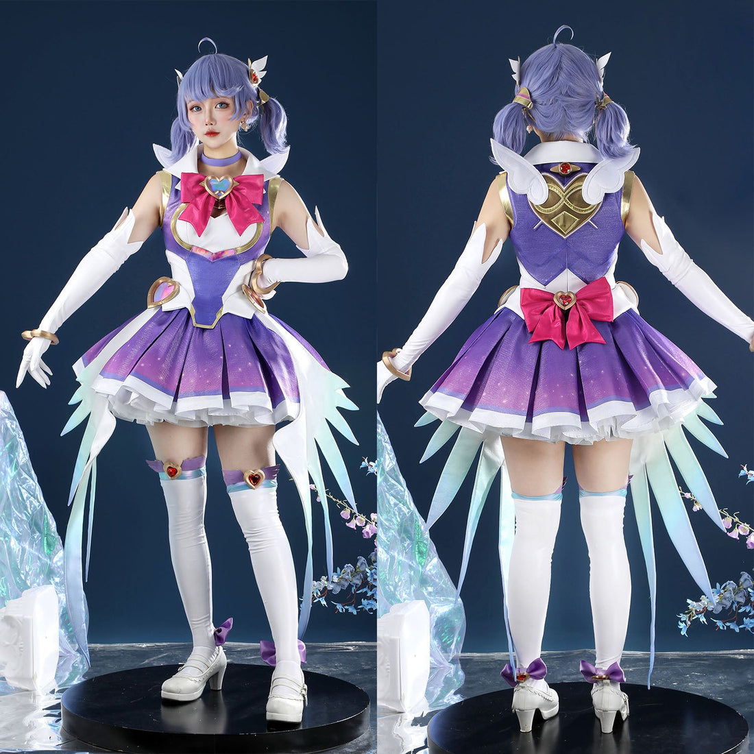 Overwatch 2 Magical Girl Kiriko Dress Full Set Cosplay CostumesThemed Carnival Party Outfit