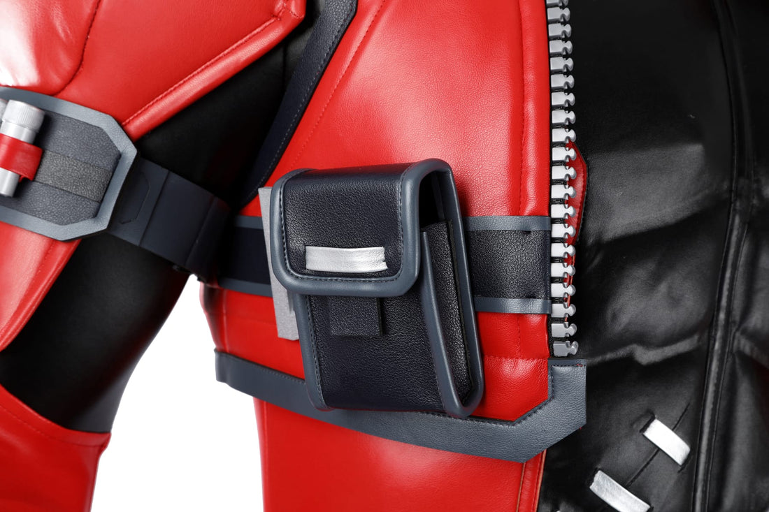 Marvel Rivals Deadpool Ver 2 Red Suit Top Level Cosplay CostumesThemed Carnival Party Outfit
