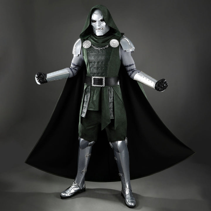 Avengers 5 Doomsday Doctor Doom Cosplay Costumes Halloween Theme Party OutfitsThemed Carnival Party Outfit