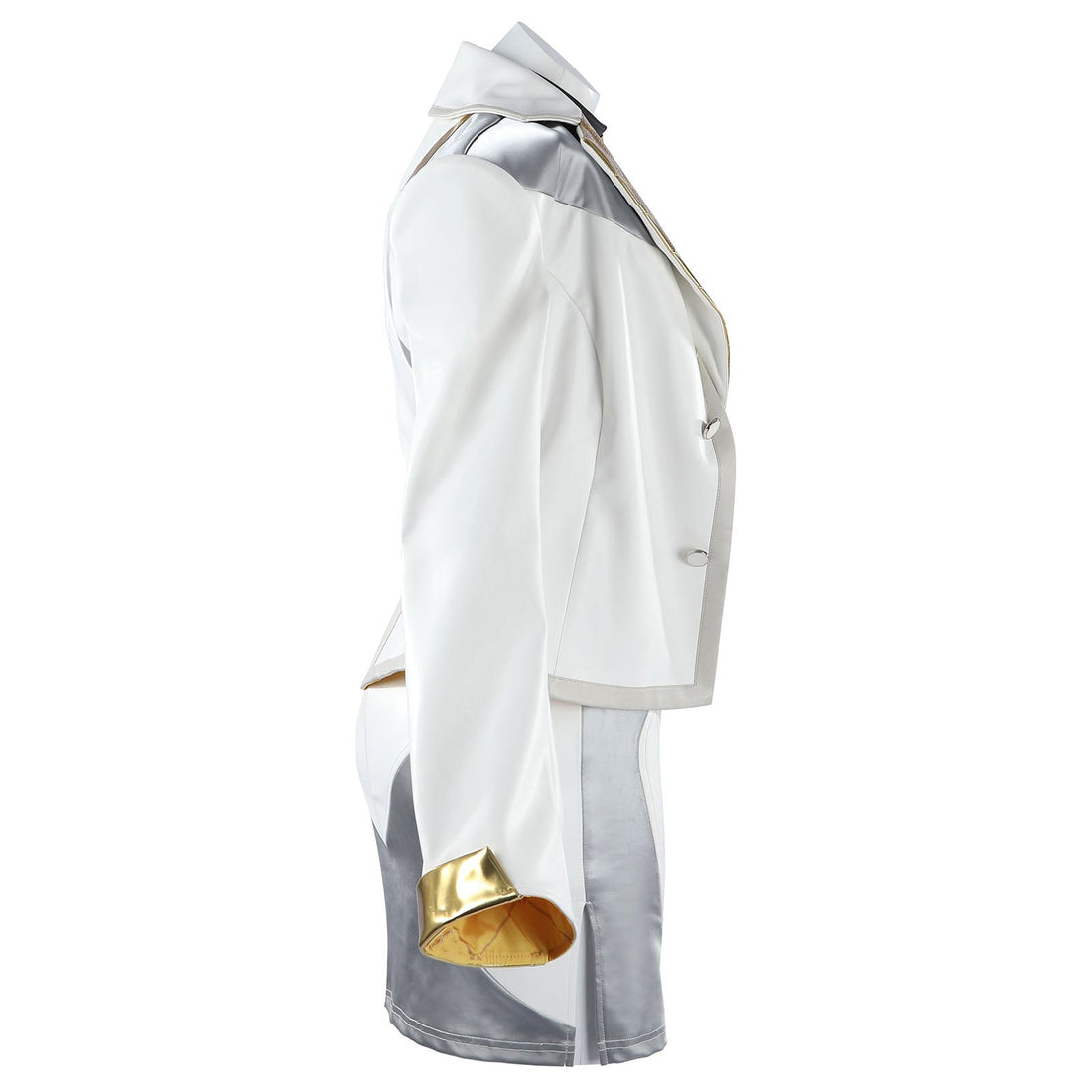 Overwatch Domina Golden Outfit Top Level Fullset Cosplay CostumesThemed Carnival Party Outfit