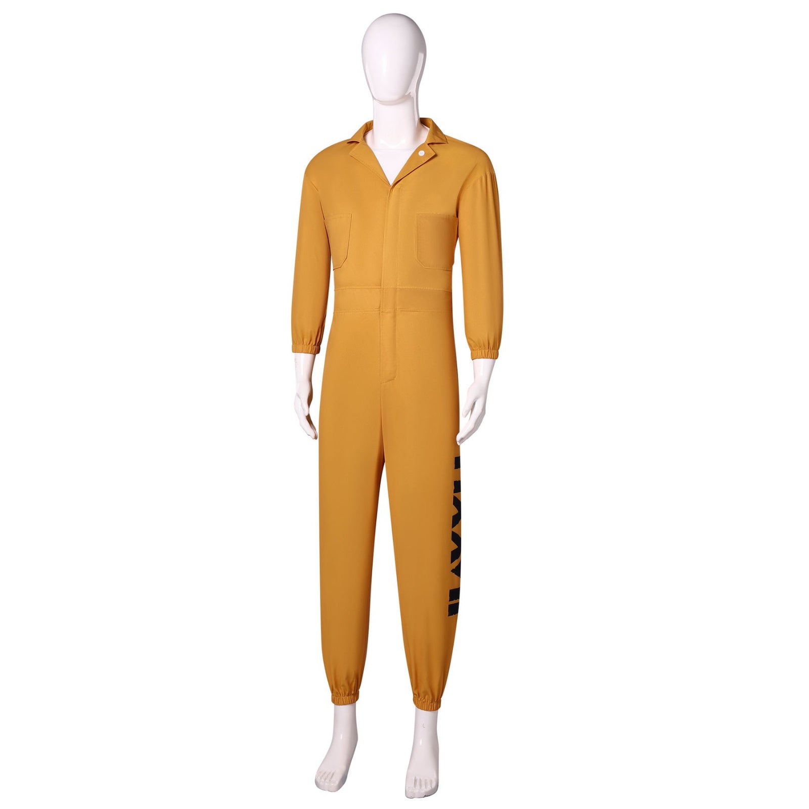 Game Delta Force Yellow Prisoner Skin Inmate Jumpsuit Cosplay Costumes Halloween Themed Outfit