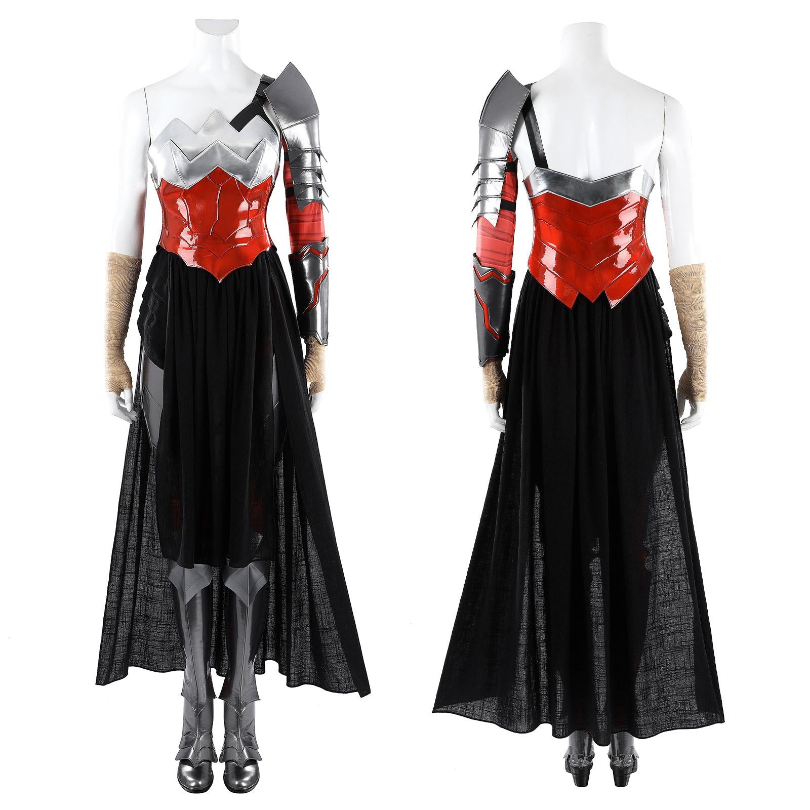Absolute Wonder Woman Battle Armor Full Set Top Cosplay Costumes